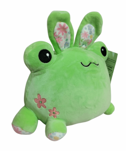 Alternative view of Rana verde soft Smoochy Pals (Mediano)