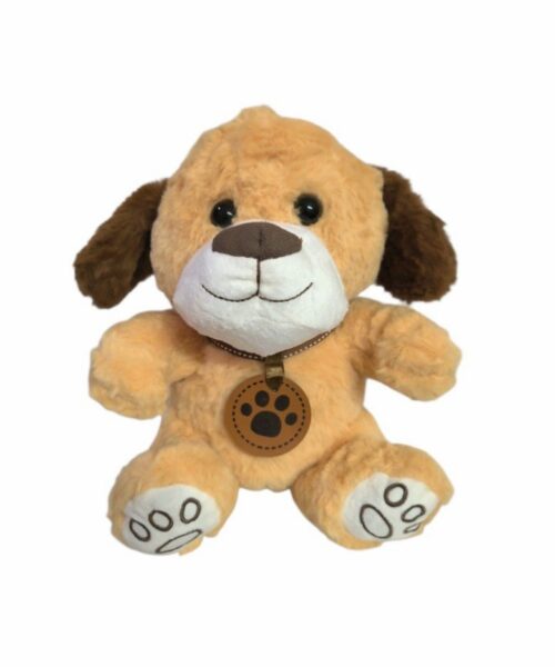 Perro marrón claro con collar